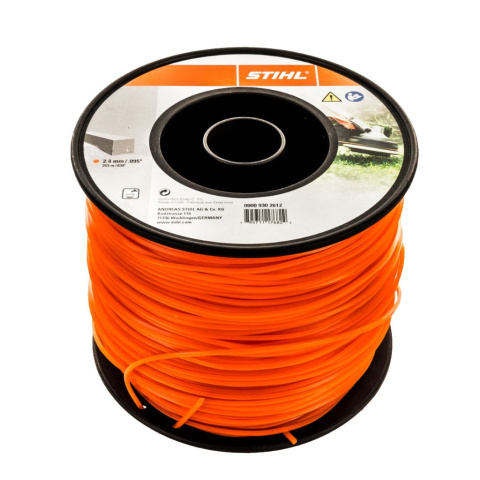 Żyłka tnąca kwadratowa (w rolkach) Ø 2,4 mm x 253,0 m Żyłka tnąca kwadratowa (w rolkach) Ø 2,4 mm x 253,0 m